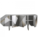 Комод с фасадом из геометрических фигур Coleccion Alexandra варинант исполнения - 1 | Loft Concept в Саратове