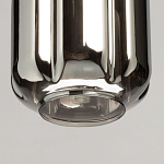 Люстра с 5-ю плафонами серого цвета Smoked Prism варинант исполнения - 5 | Loft Concept в Саратове