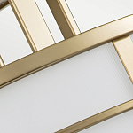 Потолочный светильник с белым матовым абажуром в металлическом каркасе Feiss варинант исполнения - 3 | Loft Concept в Саратове