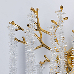 Бра золотого цвета с ветвями и хрустальными подвесками FAIRYTREE Light варинант исполнения - 4 | Loft Concept в Саратове