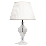 Настольная лампа хрустальная с абажуром Diamond Fragments варинант исполнения - 1 | Loft Concept в Саратове