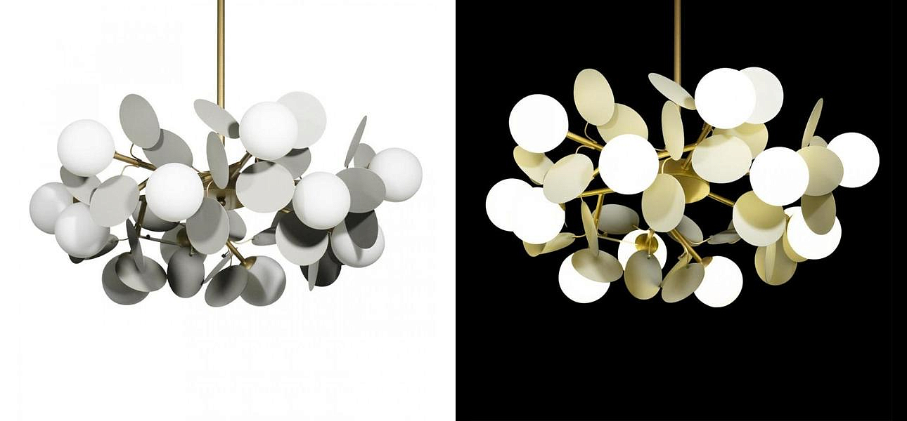 Люстра MATISSE Chandelier Gray 12 ламп Люстра MATISSE Chandelier Gray 12 ламп - Loft-Concept в Саратове
