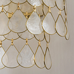 Бра с декором из натуральной морской ракушки Iridescent Light варинант исполнения - 7 | Loft Concept в Саратове