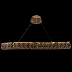 Люстра волнистой формы с текстурной огранкой Reflection of Reality варинант исполнения - 6 | Loft Concept в Саратове