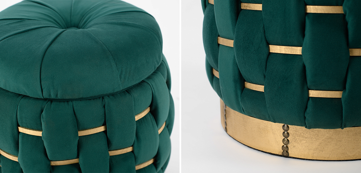 Пуф Verde Green Pouf Пуф Verde Green Pouf - Loft-Concept в Саратове