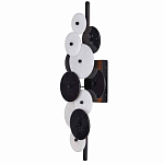 Бра светодиодное из черно-белых дисков Contrast Sample варинант исполнения - 3 | Loft Concept в Саратове