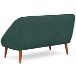 Двухместный диван с обивкой из велюра Belanger Sofa варинант исполнения - 3 | Loft Concept в Саратове