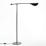 Торшер с поворотным плафоном Aracea Black Floor Lamp варинант исполнения - 4 | Loft Concept в Саратове