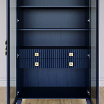 Дизайнерский шкаф витрина Elsa Dreams Blue с 4-мя ящиками варинант исполнения - 6 | Loft Concept в Саратове