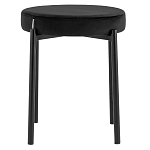Табурет с мягким круглым сиденьем RIO Black варинант исполнения - 2 | Loft Concept в Саратове