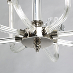 Люстра с 8-ю лампами и гранеными стеклянными плафонами Prism Gala варинант исполнения - 11 | Loft Concept в Саратове