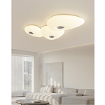 Потолочный светильник с тремя овальными матовыми плафонами TRIDalmen варинант исполнения - 3 | Loft Concept в Саратове