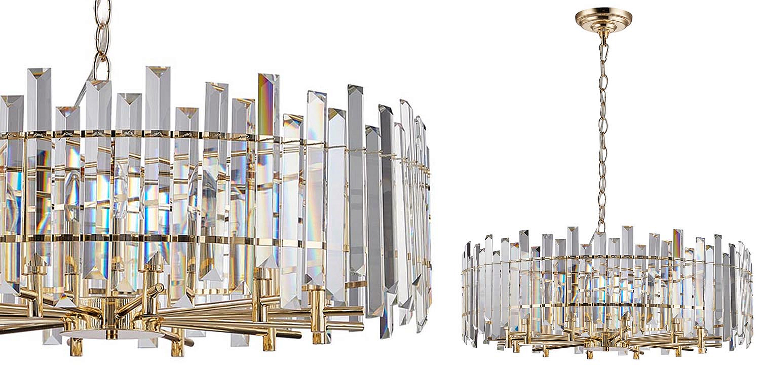 Люстра Langley Chandelier gold 80 Люстра Langley Chandelier gold 80 - Loft-Concept в Саратове