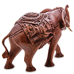 Статуэтка из дерева суар в виде слона Two Tusks варинант исполнения - 2 | Loft Concept в Саратове