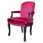 Кресло Aubrey Classical Armchair rose velour варинант исполнения - 3 | Loft Concept в Саратове