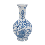 Ваза фарфоровая с синими цветочными мотивами Independence варинант исполнения - 2 | Loft Concept в Саратове