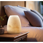 Настольная лампа в форме трапеции из натурального камня Soft Glow of Stone варинант исполнения - 4 | Loft Concept в Саратове