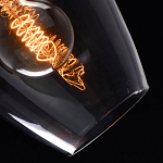 Люстра линейная с 5-ю разноцветными стеклянными плафонами Kaleido варинант исполнения - 11 | Loft Concept в Саратове