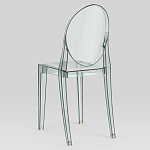 Прозрачный стул с серым оттенком LOUIS GHOST CHAIR варинант исполнения - 5 | Loft Concept в Саратове