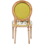 Стул из массива бука с изображением птиц и цветов Beige Green Chinoiserie Garden Chair варинант исполнения - 2 | Loft Concept в Саратове