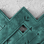 Панно «Земля Биармии» варинант исполнения - 3 | Loft Concept в Саратове