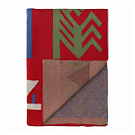 Плед хлопковый по мотивам чувашских орнаментов Ural and Siberian Patterns варинант исполнения - 2 | Loft Concept в Саратове