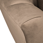 Дизайнерское кресло мягкое из серого велюра Serenity варинант исполнения - 3 | Loft Concept в Саратове