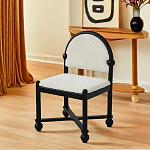 Дизайнерский стул деревянный с полукруглой спинкой Highquality варинант исполнения - 2 | Loft Concept в Саратове