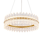 Люстра круглая с декоративными элементами в виде лепестков Round Light Flashing варинант исполнения - 1 | Loft Concept в Саратове