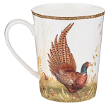 Кружка из фарфора с изображением фазанов 480 мл Hunting Porcelain Collection варинант исполнения - 1 | Loft Concept в Саратове