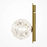 Бра с плафоном из прозрачного стекла с пузырьками воздуха Effervia варинант исполнения - 2 | Loft Concept в Саратове