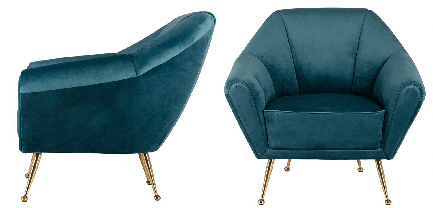 Кресло Brunner Chair blue Кресло Brunner Chair blue - Loft-Concept в Саратове