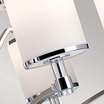 Люстра с белыми стеклянными плафонами в форме цилиндра Feiss варинант исполнения - 8 | Loft Concept в Саратове