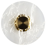 Бра в форме диска Loggia White Smoke Acrylic Wall Lamp варинант исполнения - 1 | Loft Concept в Саратове