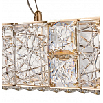 Люстра волнистой формы с текстурной огранкой Reflection of Reality варинант исполнения - 5 | Loft Concept в Саратове