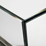 Тумбочка зеркальная с ящиком Mirror Chrome Cabinet варинант исполнения - 3 | Loft Concept в Саратове