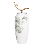 Декоративная ваза белая Serengeti варинант исполнения - 2 | Loft Concept в Саратове