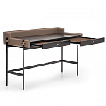 Письменный стол прямоугольный с 2-мя выдвижными ящиками Bristol варинант исполнения - 1 | Loft Concept в Саратове