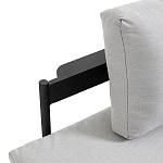 Диван-шезлонг черный Annet варинант исполнения - 3 | Loft Concept в Саратове