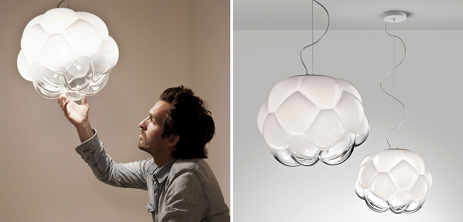 Подвесной светильник Fabbian Cloudy Hanging Lamp Подвесной светильник Fabbian Cloudy Hanging Lamp - Loft-Concept в Саратове