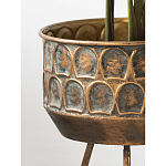 Железное кашпо Boston варинант исполнения - 8 | Loft Concept в Саратове