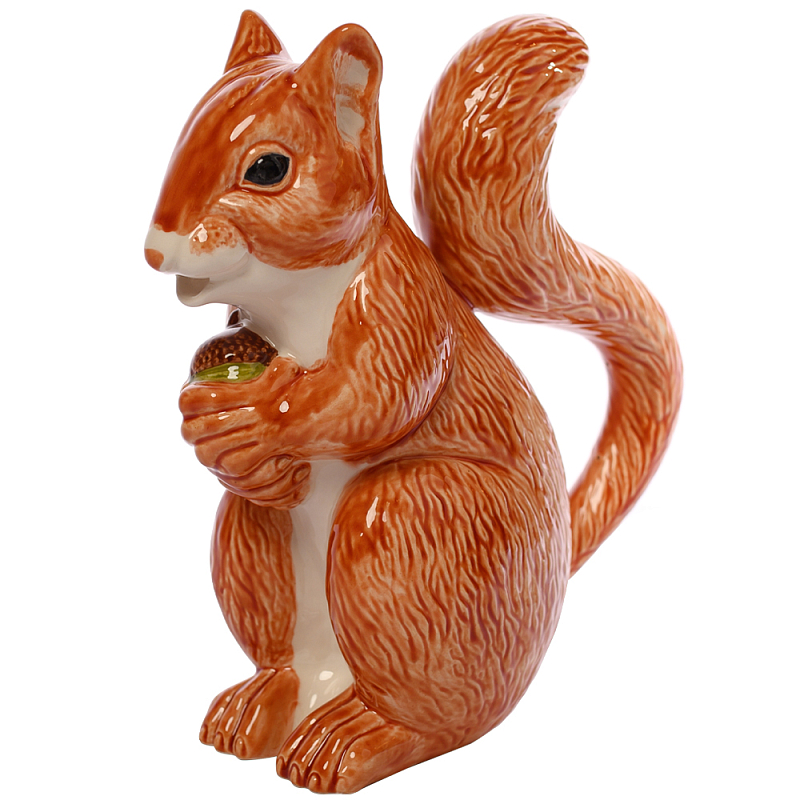 Ваза в виде белки Squirrel Vase Оранжевый Бежевый Ваза в виде белки Squirrel Vase Оранжевый Бежевый в Саратове | Loft Concept