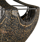 Люстра в форме колокола с декором из тонких железных нитей Jagged Pattern варинант исполнения - 1 | Loft Concept в Саратове