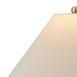 Настольная лампа с волнистым узором и абажуром в форме конуса Macrame варинант исполнения - 2 | Loft Concept в Саратове