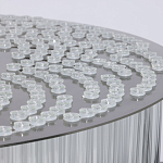 Люстра круглая с прозрачными стеклянными трубками Nembus варинант исполнения - 10 | Loft Concept в Саратове