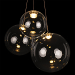 Подвесной светильник Ring прозрачное стекло варинант исполнения - 1 | Loft Concept в Саратове