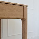 Стол письменный прямоугольный с 2-мя ящиками из массива дуба Type oak варинант исполнения - 6 | Loft Concept в Саратове