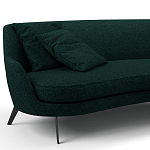 Мебельная ткань Шенилл темно-зеленый цвет 138 см T4-36 варинант исполнения - 5 | Loft Concept в Саратове