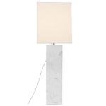 Настольная лампа на прямоугольном корпусе с тканевым абажуром One Piece Support варинант исполнения - 3 | Loft Concept в Саратове