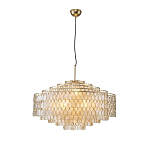 Люстра многоярусная с декором из натуральной морской ракушки Iridescent Light варинант исполнения - 10 | Loft Concept в Саратове